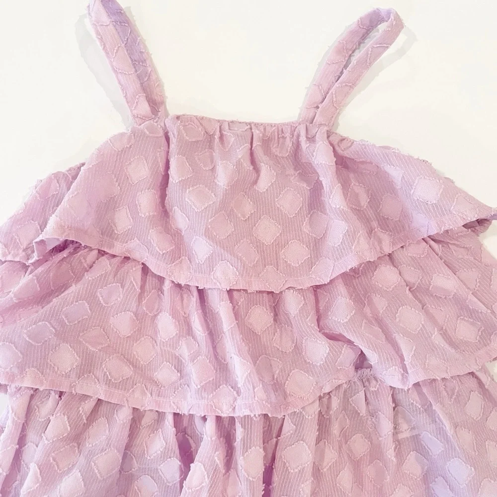 OshKosh 2T lilac tiered top